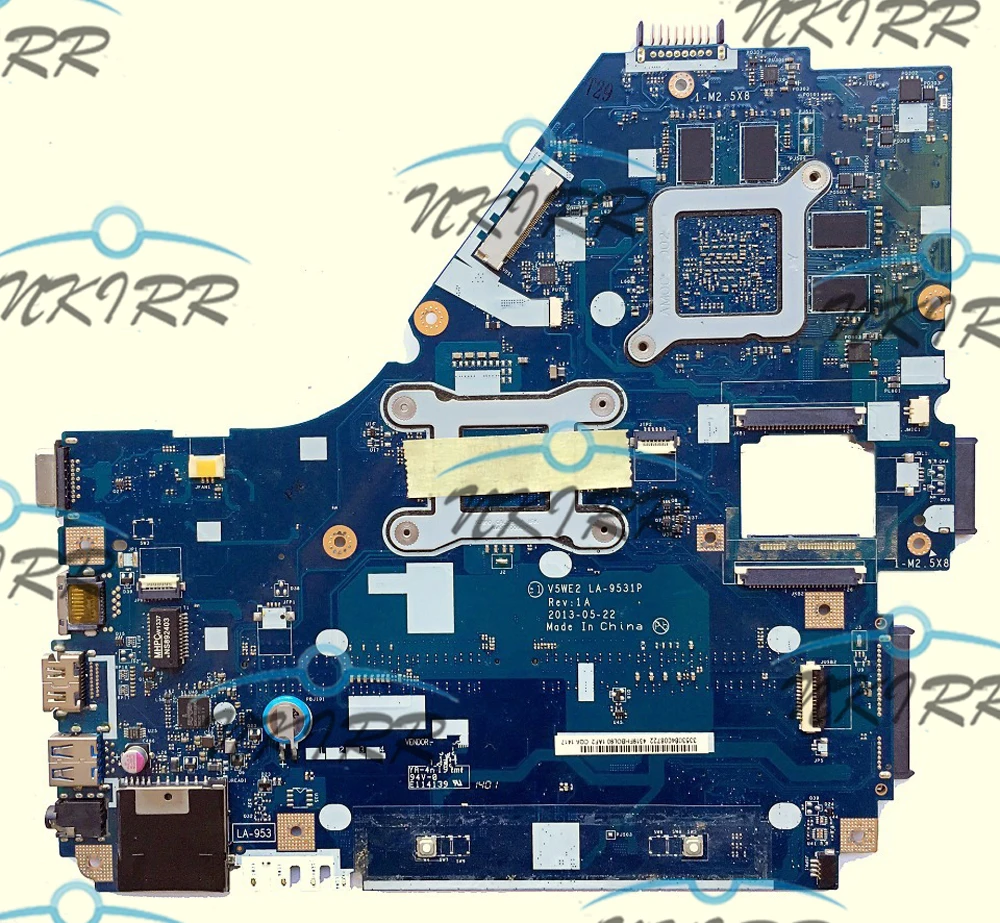 V5WE2 LA-9531P NBMFP11005 NBMFP1100B I5-4200U 2G материнская плата для aspire E1-572 E1-572G E1-532 Travelmate P255 P455-M Z5WC2