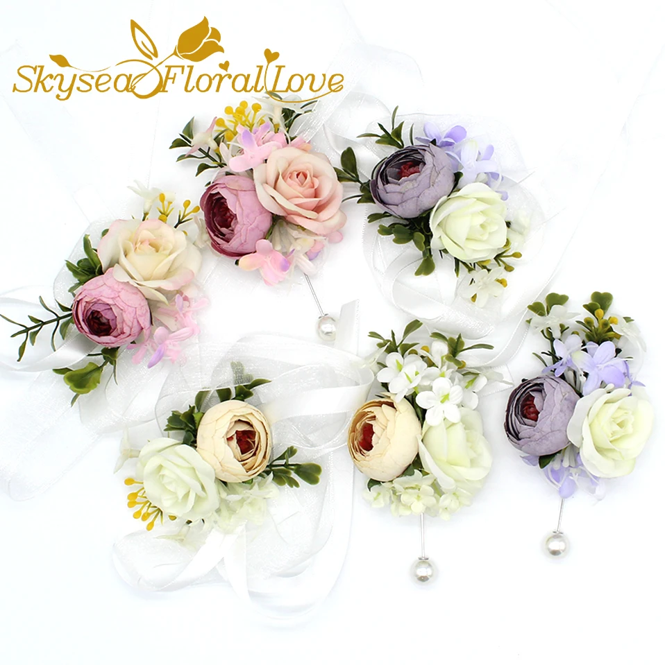 artificial corsages and boutonnieres for prom