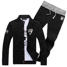 

Men's Set Casual Suits Sweatshirts Long Sleeved Male Clothing Sweater and Pants Sportswear for Man Tracksuit Spring Autumn
