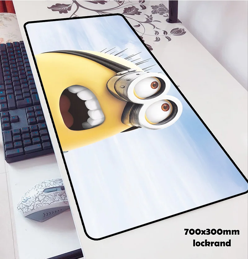 Minions mouse pads 70x30cm pad to mouse notbook computer mousepad Custom gaming mousepad gamer to k