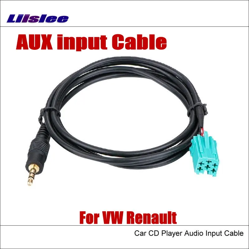 Liislee Original Plugs AUX Adapter 3.5mm Connector For Mercedes Benz