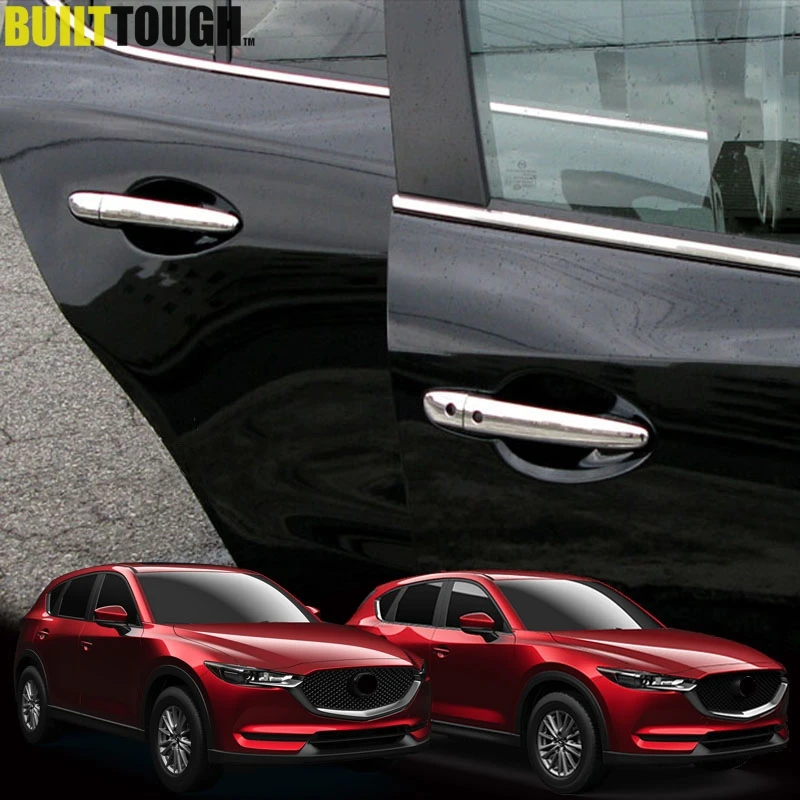 Для Mazda Cx-5 Cx5 2nd Gen KF 2017 2018 хромированная крышка для боковой дверной ручки накладка