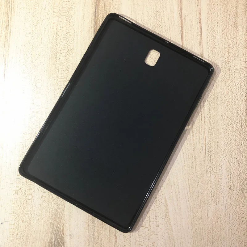 Чехол для samsung Galaxy Tab S4 10,5 T830 T835 SM-T830 SM-T835 10," Умный складной чехол-подставка для планшета с ремешком+ ручка - Цвет: TPU Black