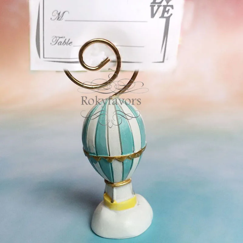 

20PCS Air Ballon Place Card Holders Travel Theme Wedding Favors Birthday Party Table Decors Favors Event Supplies