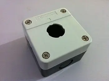 

5PCS Control Station 1 Switch 22mm Push Button Protector Box