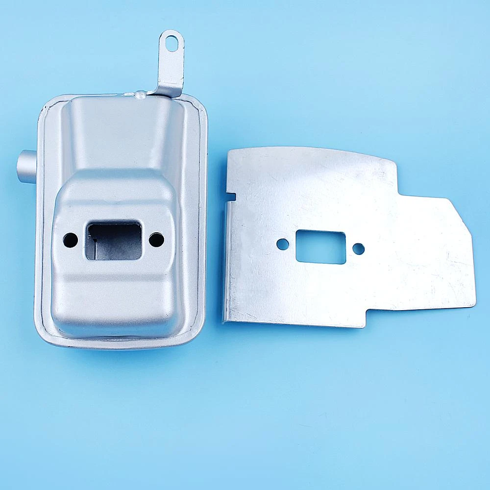 Deflector de escape, Kit de piezas de repuesto para desbrozadora 143RII 143R II|Cortadora de césped| - AliExpress