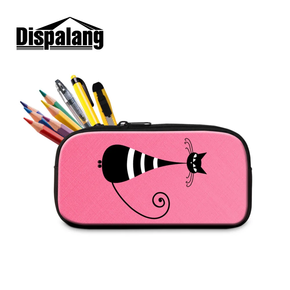 Abstract cat pencil bags (5)