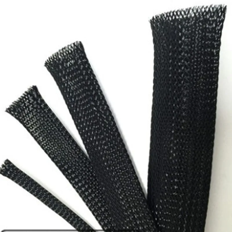 

5 Meter Snakeskin network Protective wire mesh 4mm 5mm 6mm 7mm 8mm 10mm 12mm 15mm Nylon mesh Aseismic network