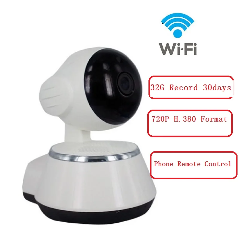 

Wifi Smart P2P Mini IP Camera Home Security Wireless CCTV Camera Wi-fi Two Way Audio Phone Alarm