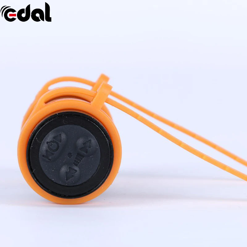 Waterproof MP3 Player 4GB Built-in Swimming Diving Sports MP3 Players USB Charging Cable Support FM