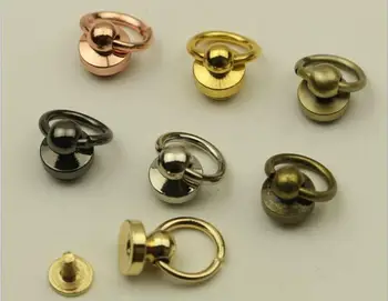 

10pcs/lot Luggage hardware accessories bag hanging pendant thick flank pacifier nail screw bag chain buckle