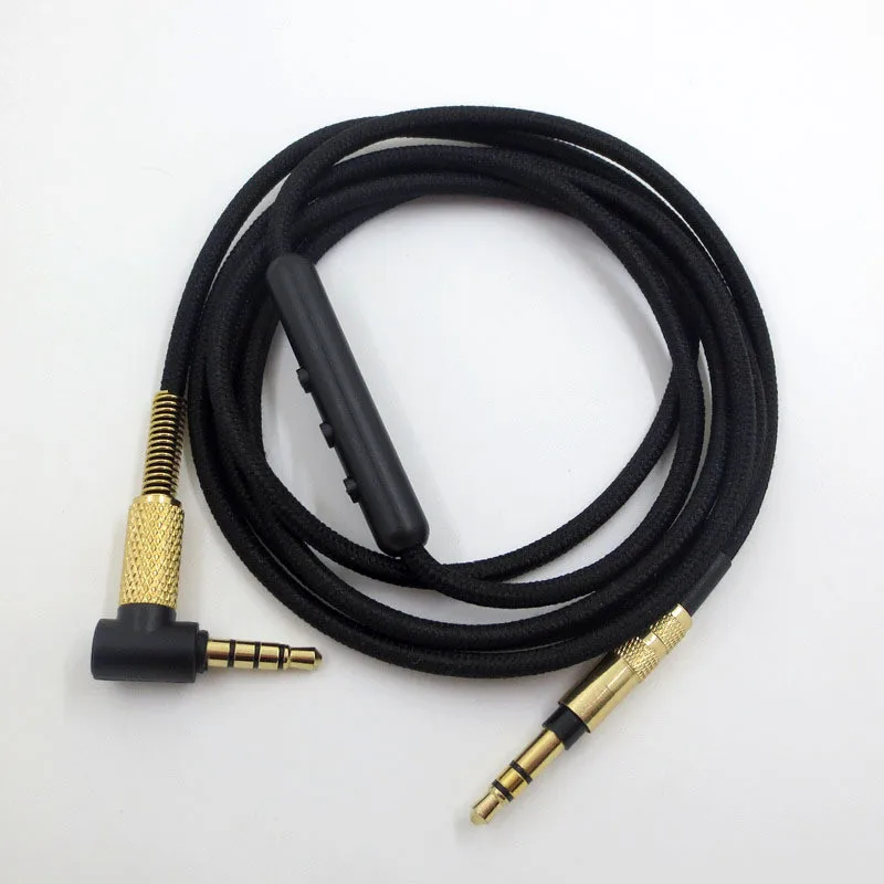 Headphone Adapter Audio Cable with in-Line Mic Remote Volume for Sony mdr-10r MDR-1A XB950 Z1000 MSR7 Headphones 2 (1)