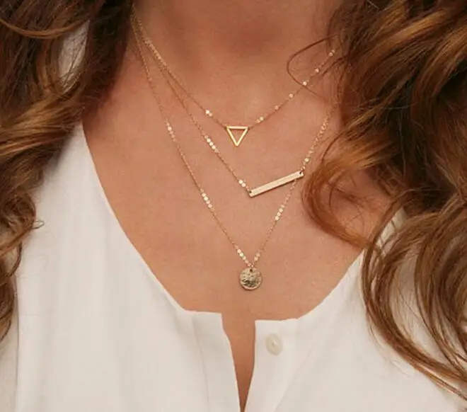 Лидер продаж модная длинная фотография трехслойная для женщин|long pendant necklace|fashion