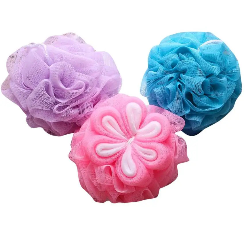 Buy Bath Flower Balls Bath Flower Shower Scrubber Ball