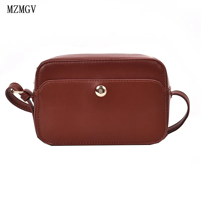 

2019 simple fashion mini crossbody bag high quality pu chain ladies messenger shoulder bag bolsas small bag ladies