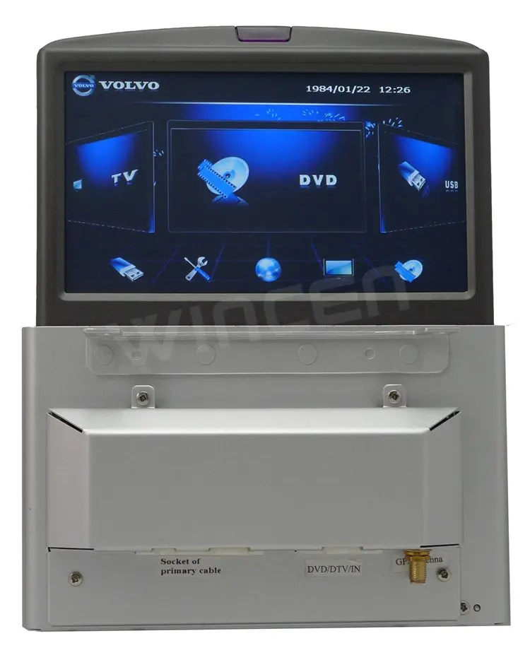 6 5 "Автомобильный GPS плеер для Volvo S80/S60 с 3D меню USB SD TV моторизованной панелью|gps|gps