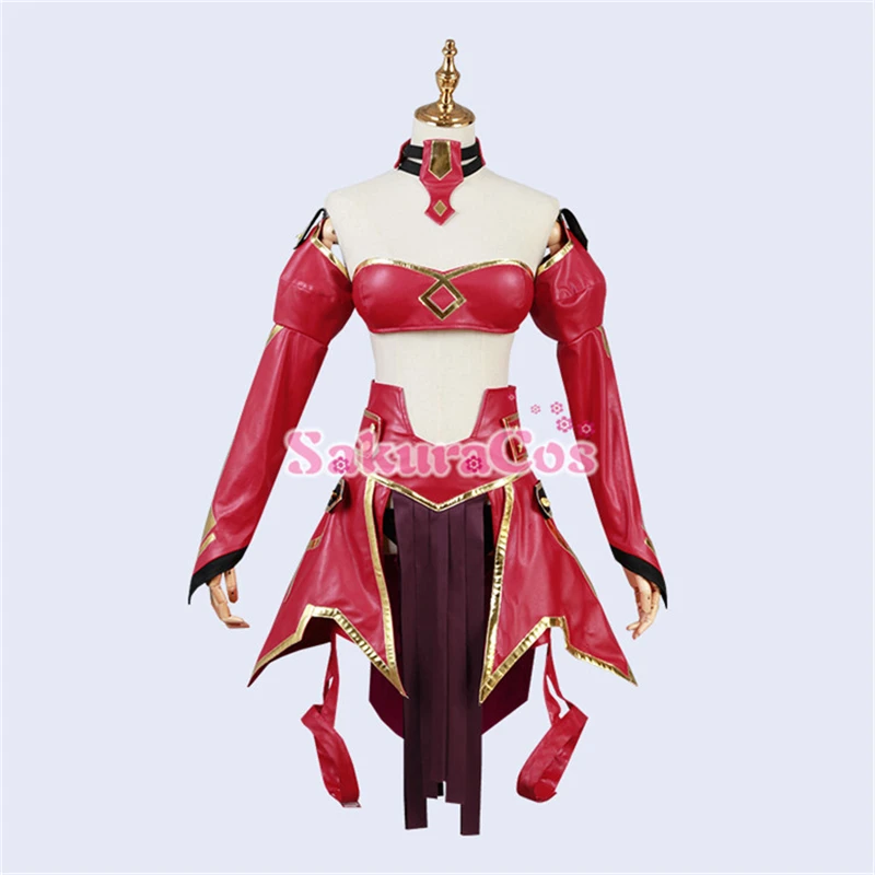 Аниме Fate/apocrypha Mordred боевой костюм для косплея женщин Cos Сексуальная Красная Униформа H