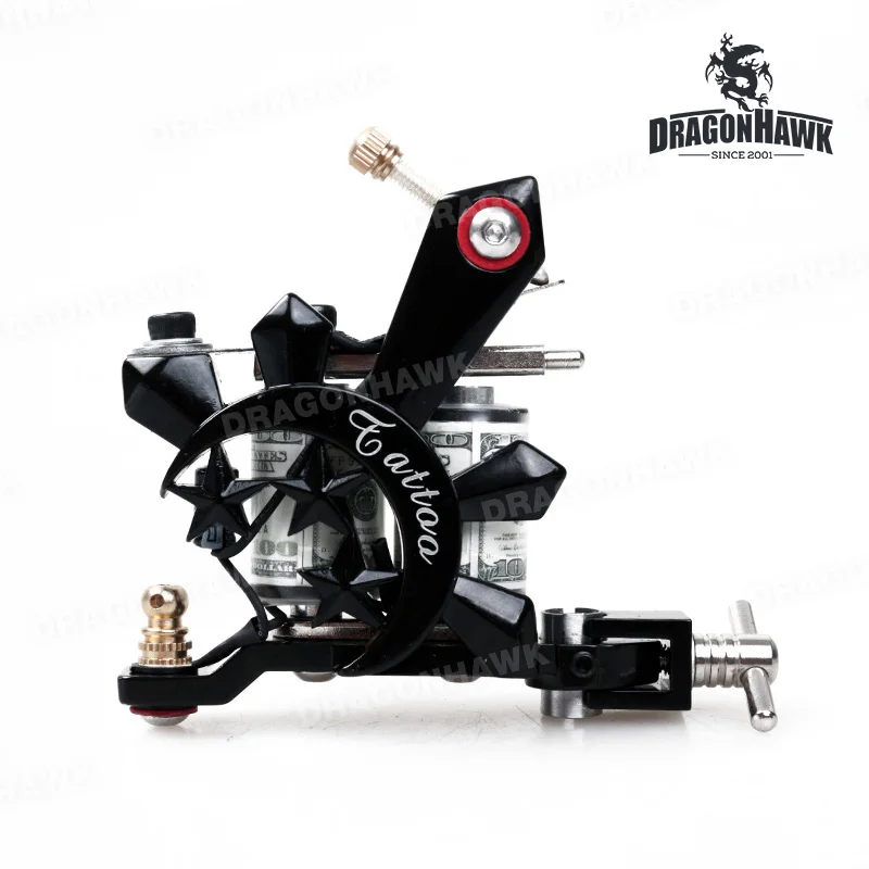 

Tattoo Supplies Tattoo Machine Tattoo Gun 8 Wrap Coils Liner Shader Tattoo Machine