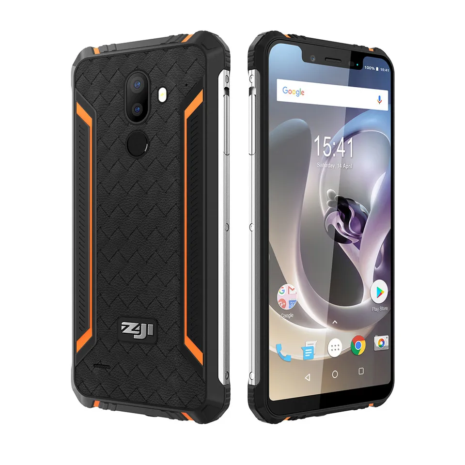 HOMTOM ZOJI Z33 смартфон IP68 Водонепроницаемый MT6739 1,5 GHZ 3GB 32GB 4600mAh 5,8" Dual sim Android 8,1 OTA OTG Мобильный телефон с функцией распознавания лица