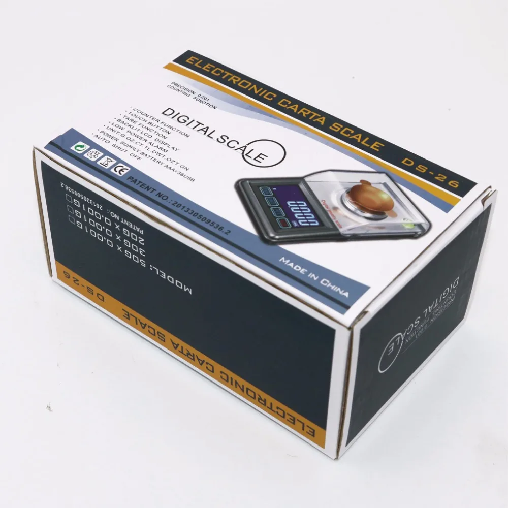 0 001g ~ 50g сенсорный экран высокой четкости ювелирные весы качество Карманные