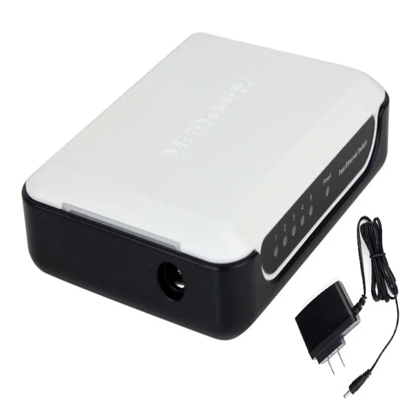 Drop shippingSimpleStone MERCURY 5 Ports RJ45 10/100Mbps Ethernet Desktop Switch Network Adapter 60325B13