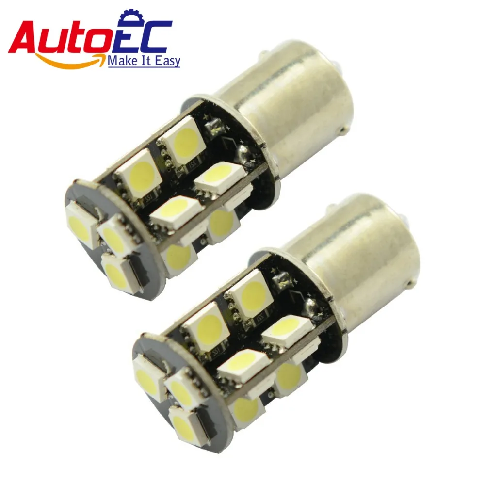 

AutoEC 4X Led 1156 1157 19 smd 5050 Canbus BA15S BAY15D P21W Auto Car Turn Signal Light #LF19