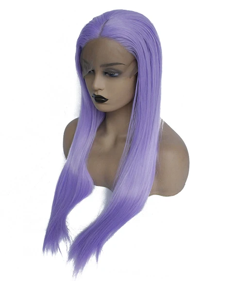 long straight light purple wig-10