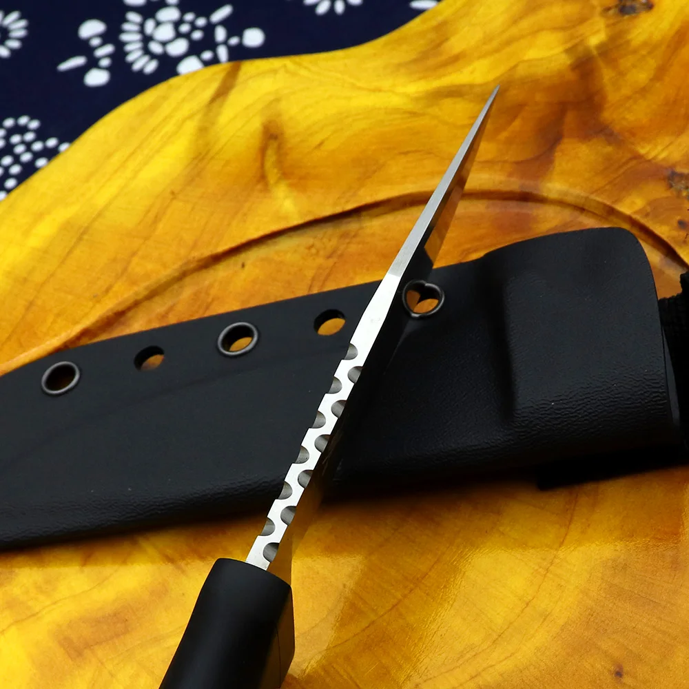 Тактический нож HUOWEN Mad dog, ножи для выживания на открытом воздухе, инструмент для кемпинга, стальное фиксированное лезвие DC53, лучшая Ручка G10, KYDEX, оболочка faca
