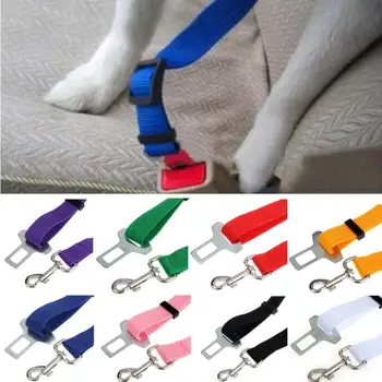 New Qualified Vehicle Car cachorro Seat Belt mascotas dog Seatbelt Harness Lead Clip Pet Cat Dog Safety Levert Dropship dig6314