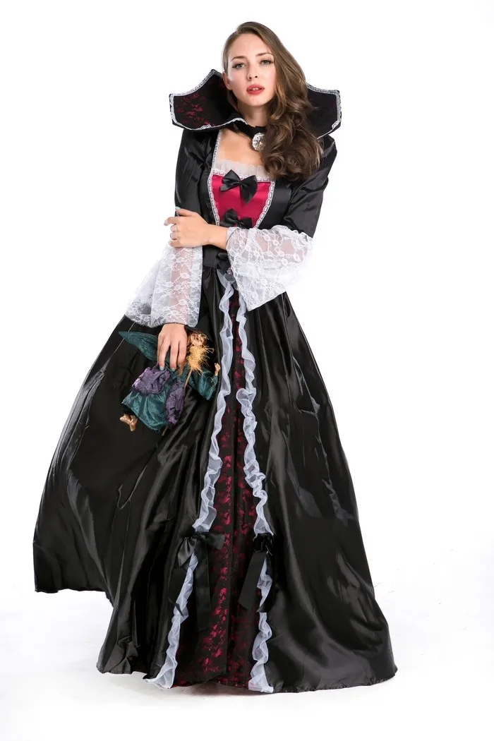 Готическое средневековое женское платье бальное платье Ренессанс Wench готическое платье принцессы бальное платье вампирский театр женский костюм на Хэллоуин