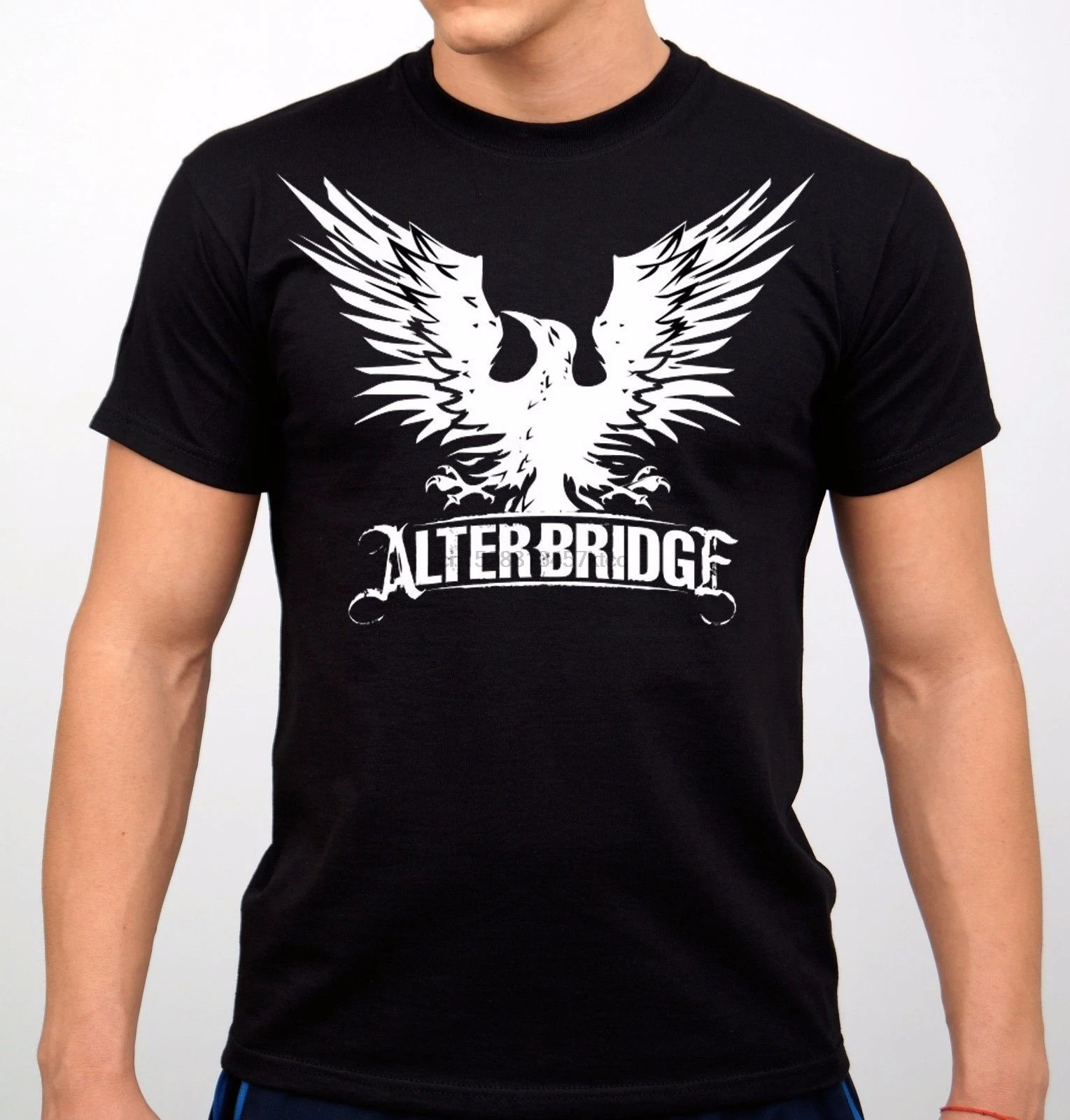 

Alter Bridge Rock Band T-Shirt Black New Hip Hop Clothing Cotton Short Sleeve T Shirt Top Tee 2018 Fashion 100% Cotton Slim Fit