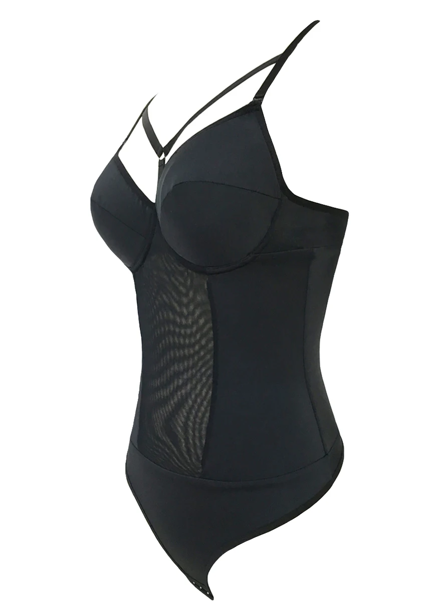 Black-Truly-Invisible-Compression-Body-Shaper-In-Thong-1