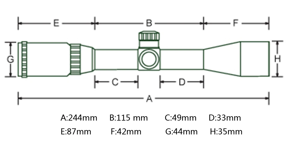 Тактический ohhunt LR 1,5-8X28 ИК компактный охотничий прицел Mil Dot стекло травленая сетка Красное освещение башенки замок Сброс прицел