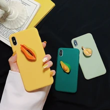 3D Cute Cartoon Phone Case For iPhone X XS Max XR Silicone Case Durian Avocado Papaya Fruit Case For iPhone 6 6s 7 8 Plus Cover 3D Cute Cartoon Phone Case For iPhone X XS Max XR Silicone Case Durian Avocado Papaya Fruit Case For iPhone 6 6s 7 8 Plus Cover