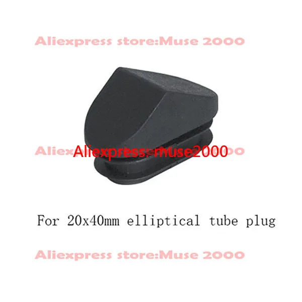 Slope Elliptical 20x40 Mm Plastic Tube Plug Tube Insert End Triangle Cap Feet Pad Incline Lean Cahir Leg Pad End Cover Oval Buy Cheap In An Online Store With Delivery Price