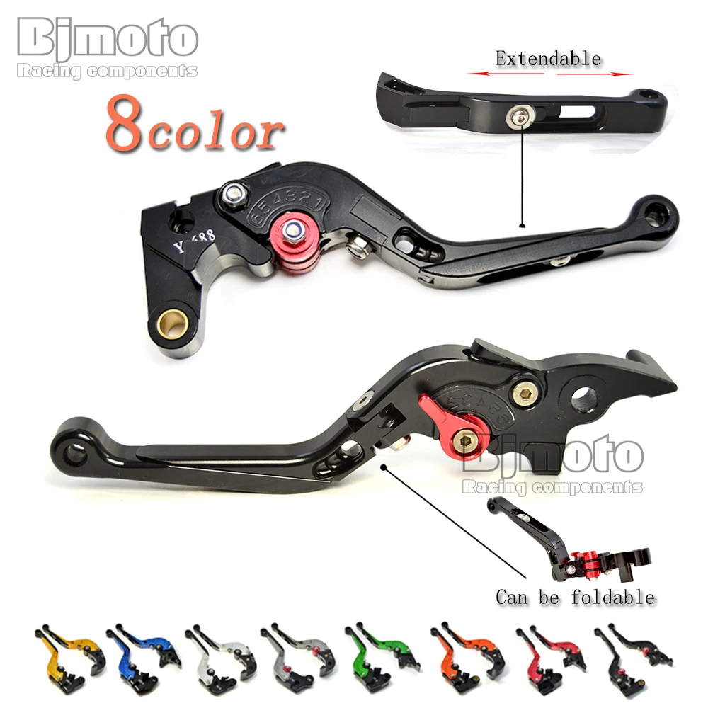 

LS-001-MG CNC Adjustable Foldable Extendable Motorcycle Brake Clutch Levers For BREVA 750 STELVIO MGX21 V7 Racer AUDACE