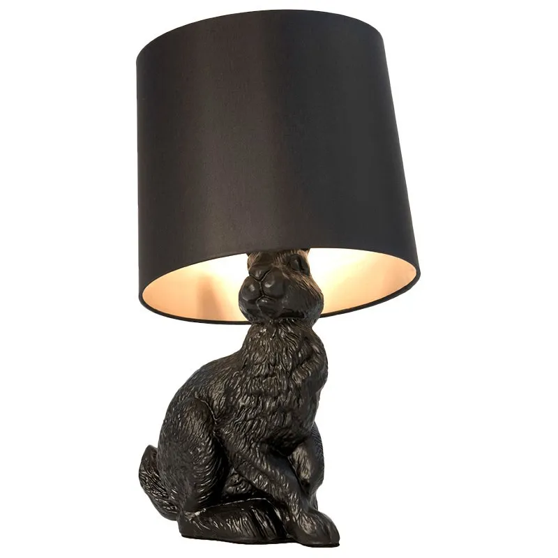 

European simple resin lamp children's room rabbit lamp bedroom lamp animal lamp personality art lamp LM5071619py