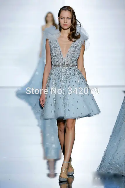 Ph15434 Blue Tulle Flower Lique A Line Ed Dress Zuhair Murad Ph15434 Blue Tulle Flower Lique A Line Ed Dress Zuhair Murad Evening Dresses 2017 Short