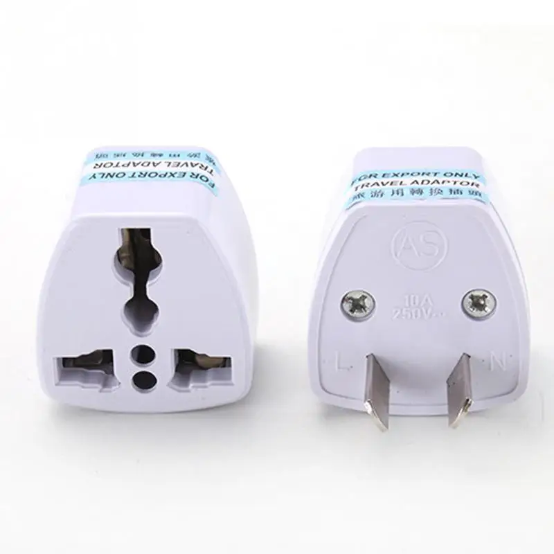 Practical Universal Power Adapter Travel Plug Converter - 1 Piece: EU UK AU to US USA, 2 Flat Pin image 5