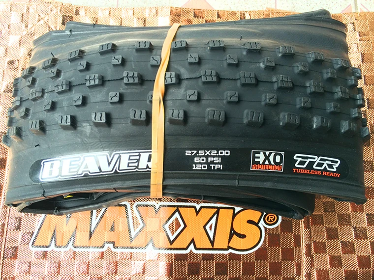 Maxxis BEAVER бескамерные велосипедные шины 27,5/29*2,00 120TPI EXO бескамерные готовые анти прокол mtb шины 29 горный велосипед дождь шины