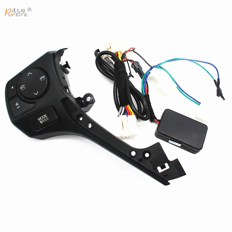 

New product!! High quality Steering Wheel Audio Control Buttons for Toyota Corolla levin 2014 2016 Steering wheel button