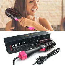 One Step Hair Dryer & Volumizer Hair Dryer & Volumizing Styler Comb 3-in-1 Brush