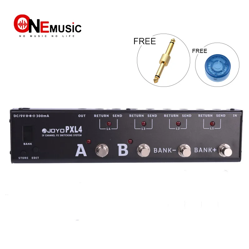 JOYOPXL44LoopsGuitarProgrammableEffectPedalLooperFXLOOP