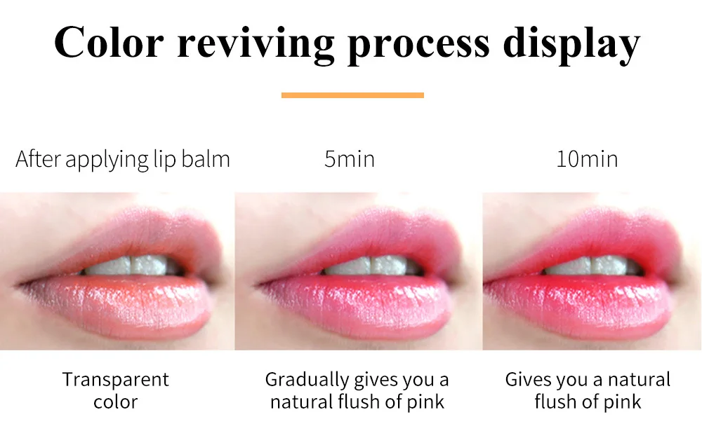 LANBENA Lip Balm Chameleon Lipstick Lip Plumper Lips Mask Moisturizing Nourishing Anti Wrinkle Reduce Fine Line Makeup Lips Care