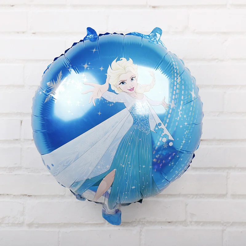 5 шт. Disney elsa frozen принцесса шары для дня рождения детский душ девушки из фольги