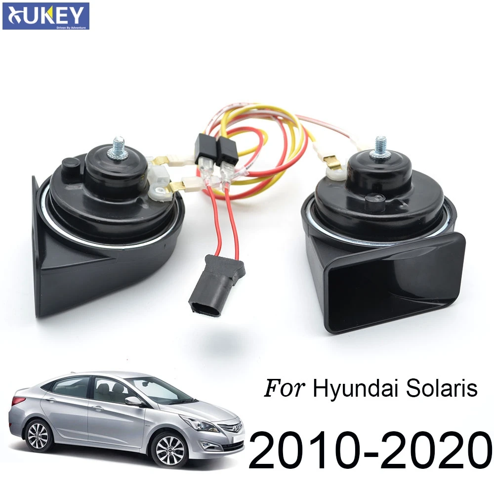 Водонепроницаемый двухтоновый громкий гудок для Hyundai Solaris 2010 2011 2012 2013 2014 2016 2017 2018