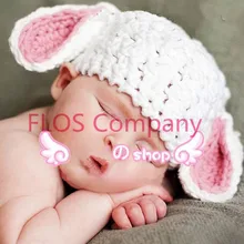 1hat cap Cute new Sleep Ears Photograpy Earflap infant &Toddler for baby Child Newborn girls Warmer Photography