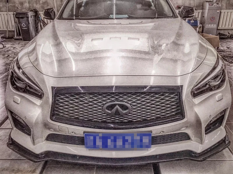 Для Infiniti Q50 Body kit спойлер- для Infiniti Q50 ABS задний спойлер передний бампер диффузор защитные бамперы