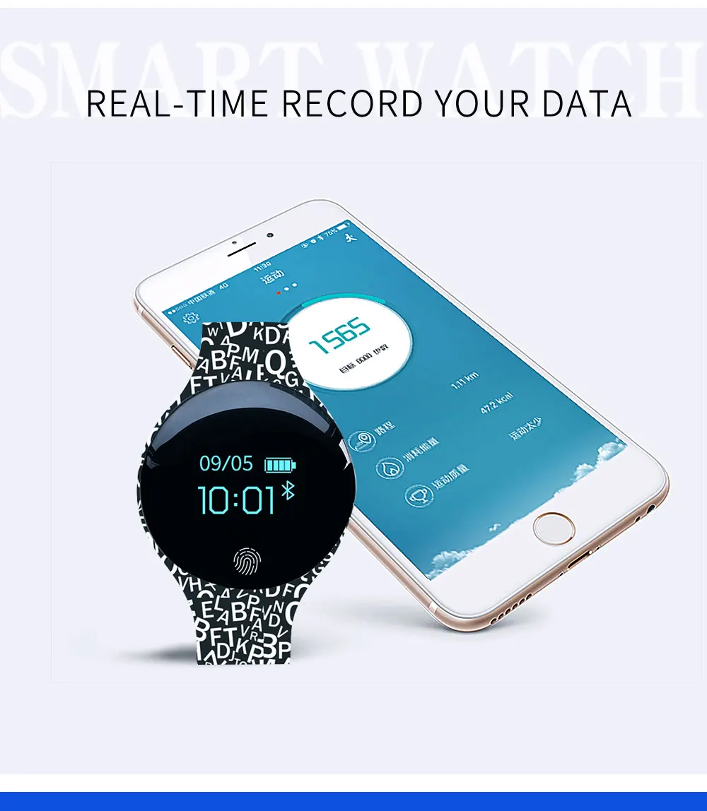 SANDA Брендовые мужские спортивные часы умные часы водостойкие 50 м мульти-функция спортивные часы умные для iOS Android Поддержка Blueto