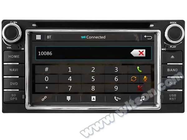 Discount WITSON CAR DVD GPS for TOYOTA COROLLA/RAV4 Capctive Screen+1080P+DSP+WiFi+3G+DVR+Good Price 3